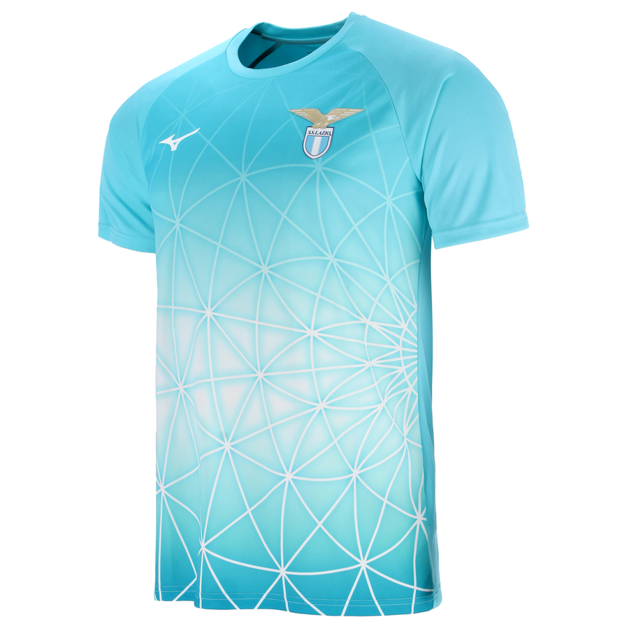 Mizuno Pre Match Jersey S.S. Lazio Men Azure Blue